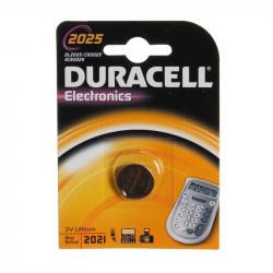 Baterie knoflíková CR 2025 Lithium Duracell blistr 1 ks