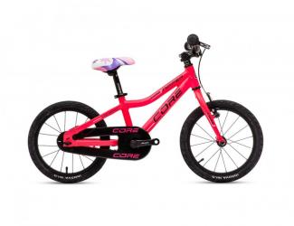 Dětské kolo CORE Nipper 16" AL, torpédo - růžový mat, Innova