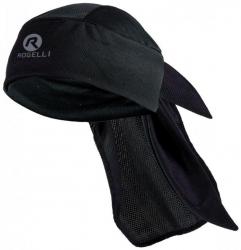 šátek Rogelli BANDANA pod přilbu černý