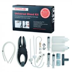 Odvzdušňovací sada na brzdy Cyclo Tools  univerzální