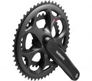Kliky Shimano Tourney FC-A070 2x7/8 50/34z 170mm černé original balení