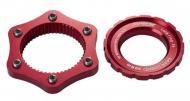 Adaptér Reverse kotouče diskové brzdy centerlock/6-otv. Red