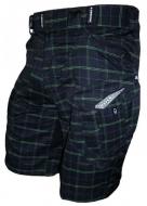 Kalhoty krátké pánské HAVEN Cubes II černo/zelené