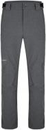 Kalhoty dlouhé pánské LOAP LUPID zimní softshellové šedé