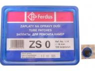 Záplaty Ferdus ZS 0 16mm 100ks/1.43/ks
