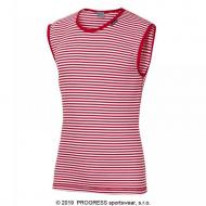 Tílko pánské Progress MLs NSC proužek červené