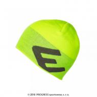 čepice pánská Progress SLIMMER tenká reflexní žlutá